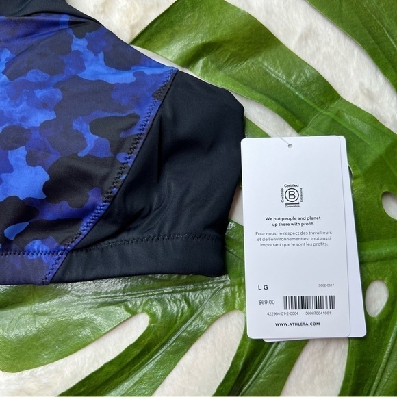 Athleta Freestyle Camo High Neck Bikini Top - Picture 9 of 10